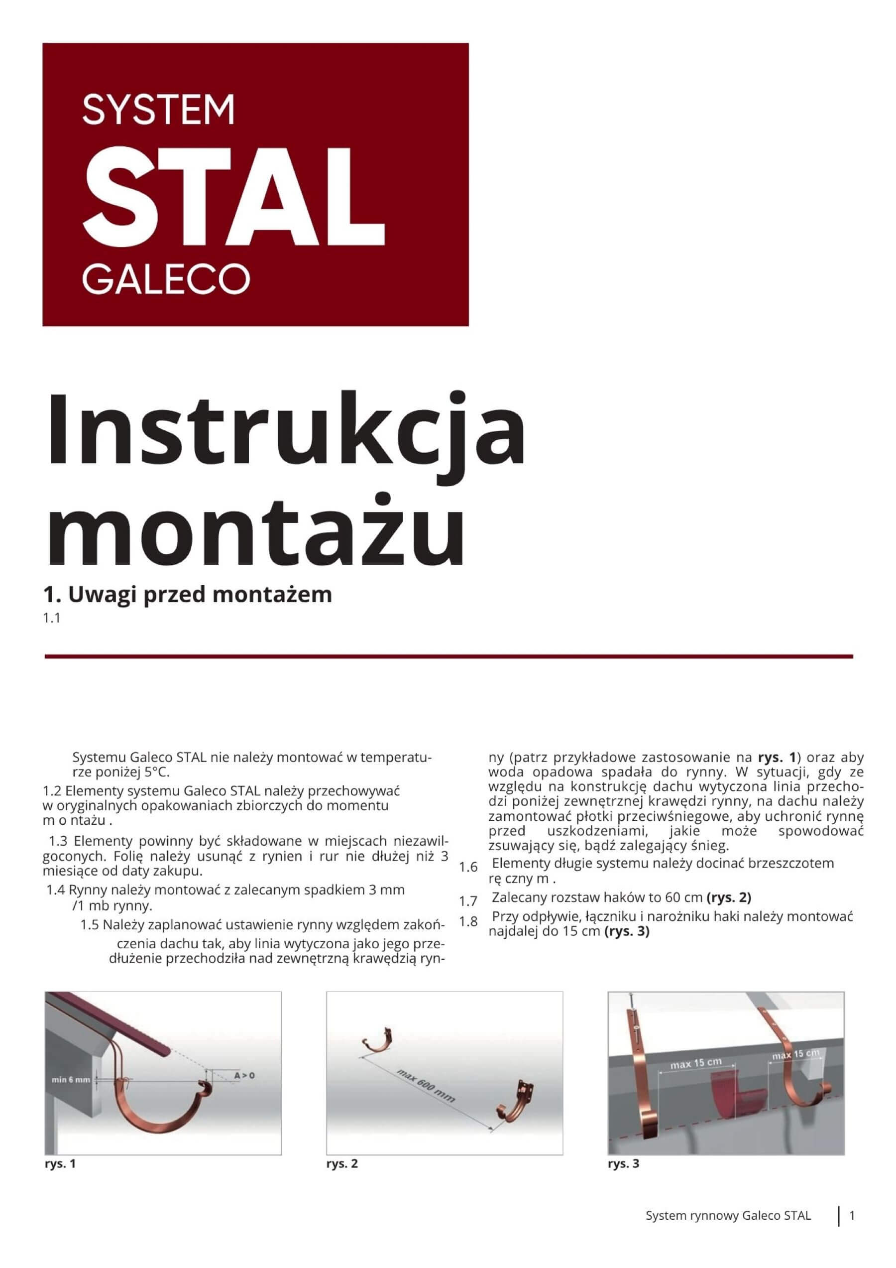 Mufa stalowa Galeco Stal